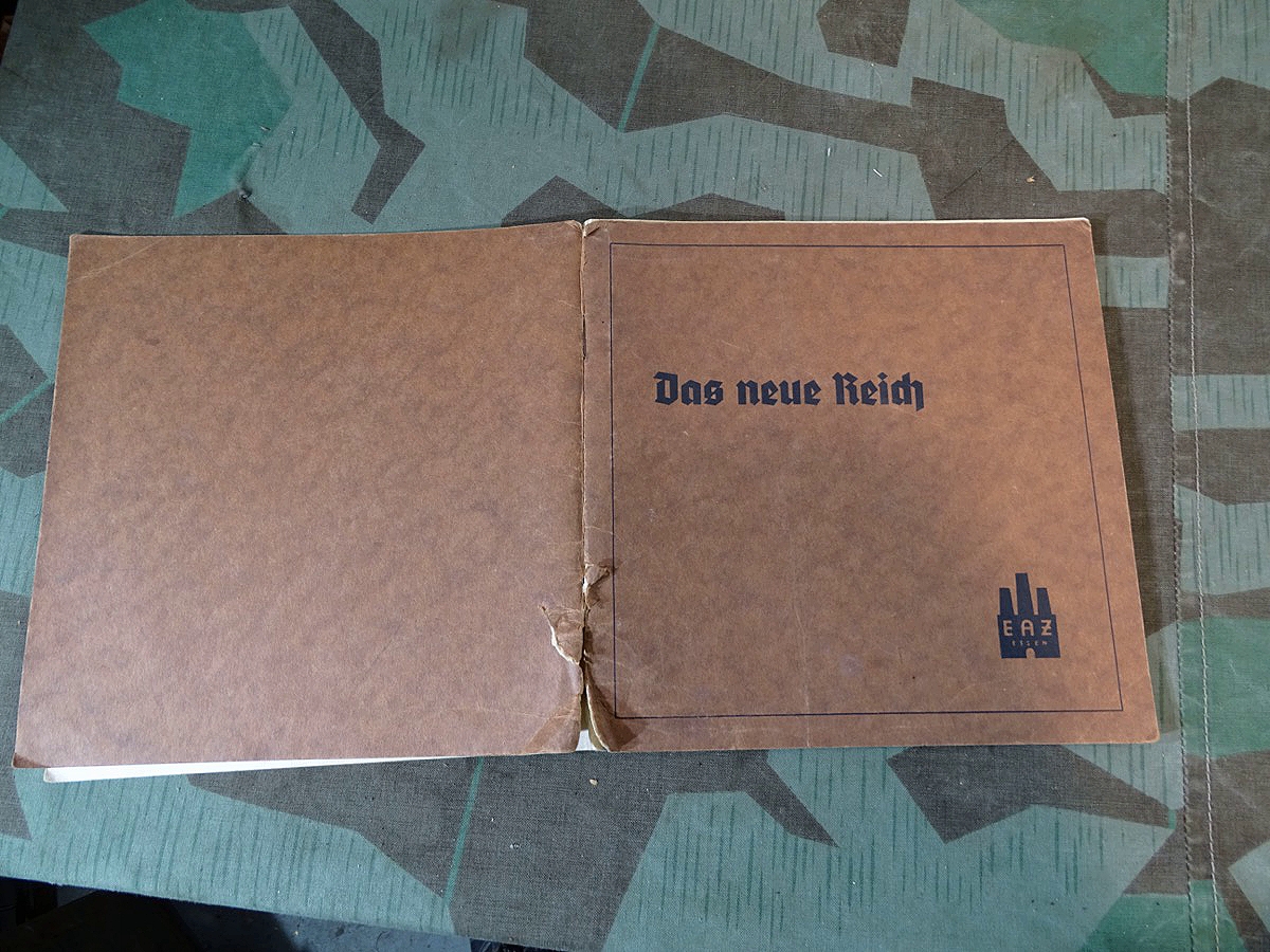 Sammelbilder Album, Das neue Reich, Essener Allgemeine Zeitung, selten im Handel. 