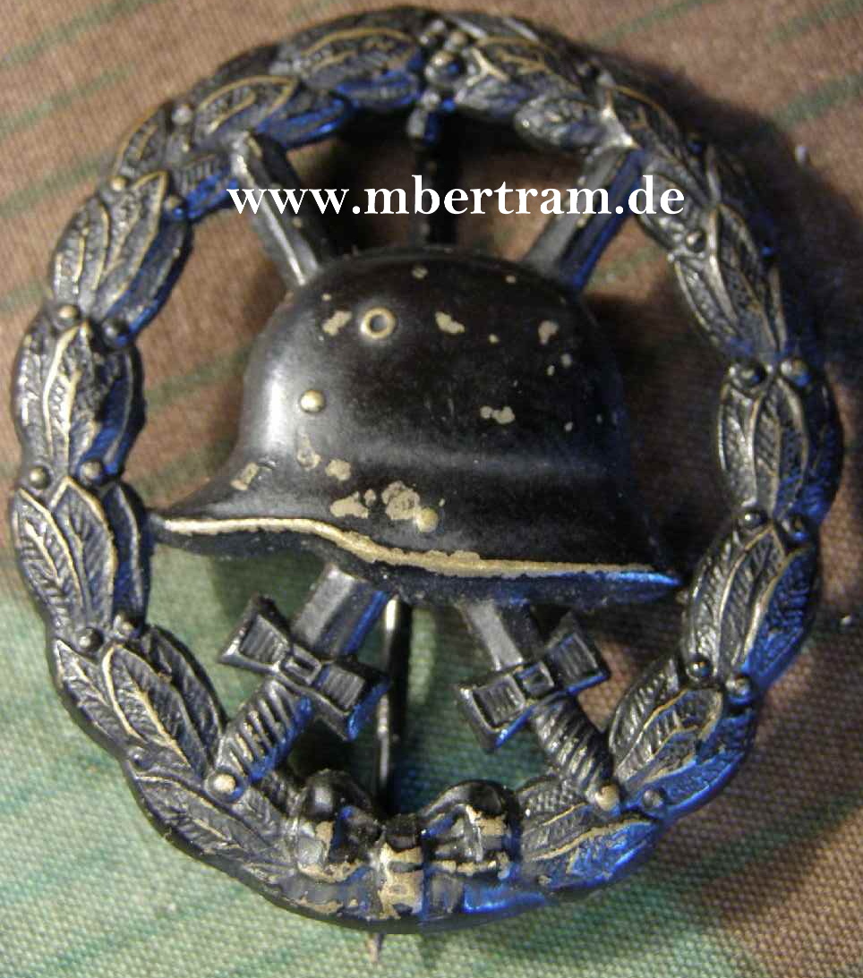 Verwundeten Abzeichen 1914-1918 schwarz, durchbrochen