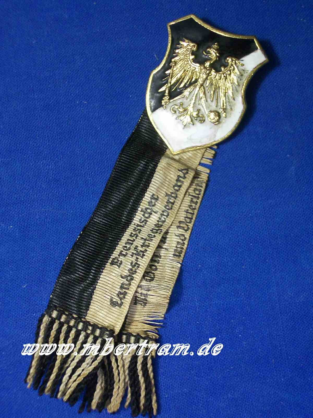 PREUSSISCHER LANDESKRIEGERVERBAND Mitgliedsabz.