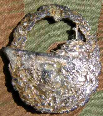 Zerstörer Kriegsabzeichen, Bodenfund