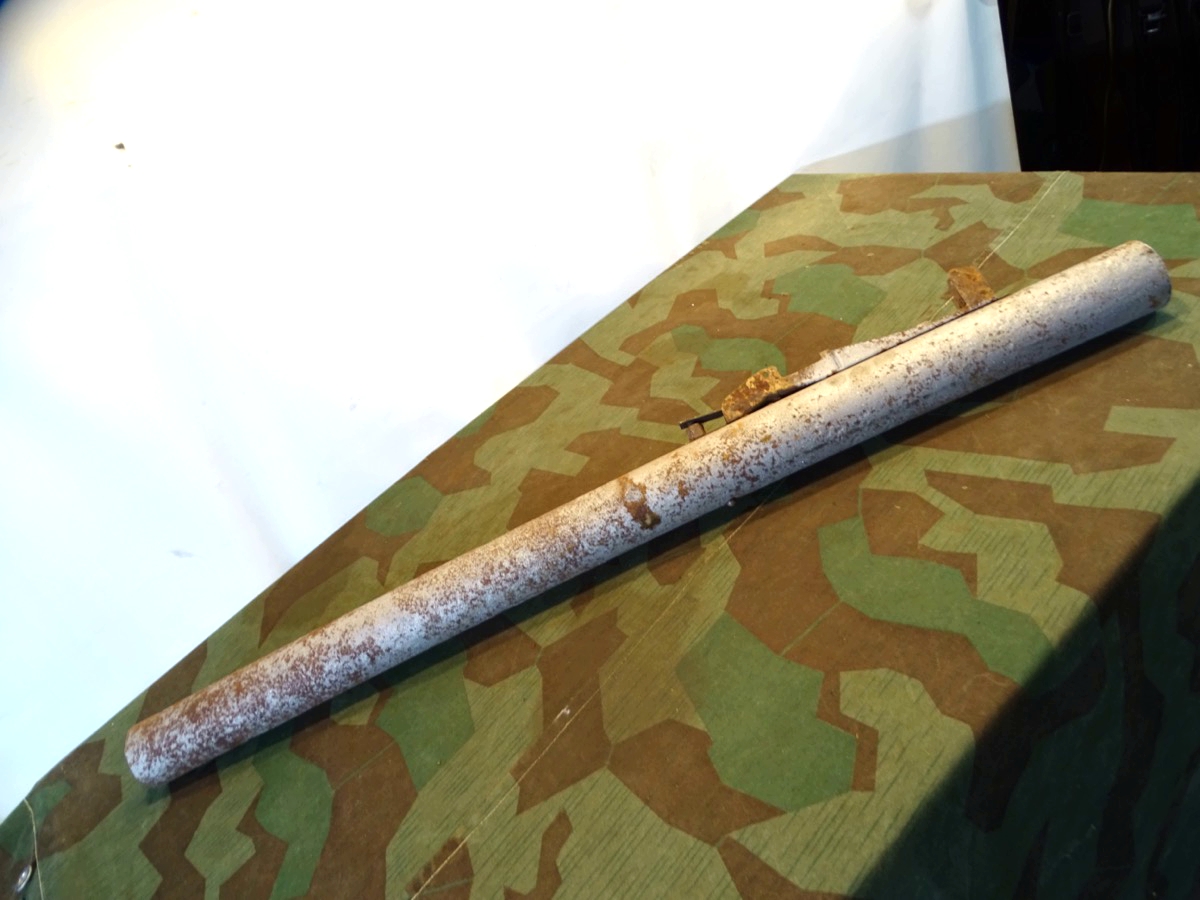 Deko Rohr zur Wehrmachts  Panzerfaust 60 oder Pzf. 100