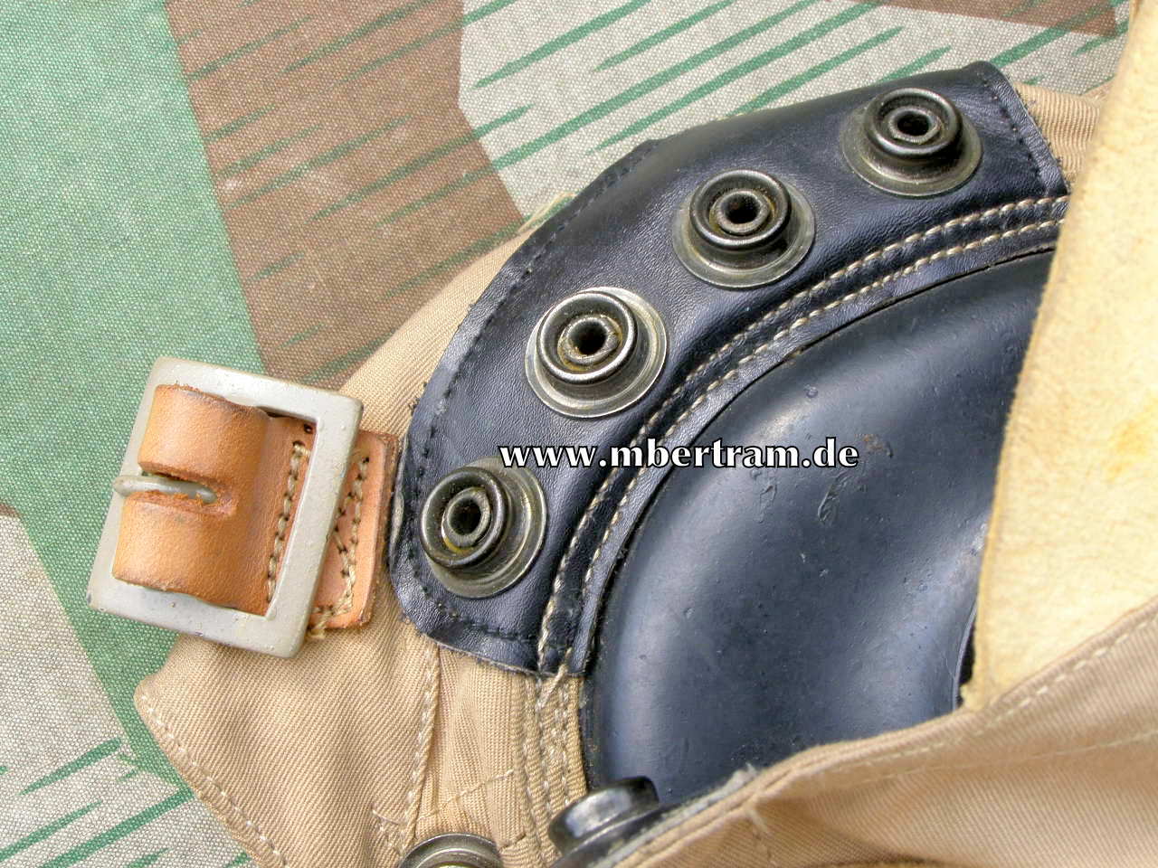 11469-9 US Air Force Fliegerkopfhaube 2. Weltkrieg, Model AN-H-15