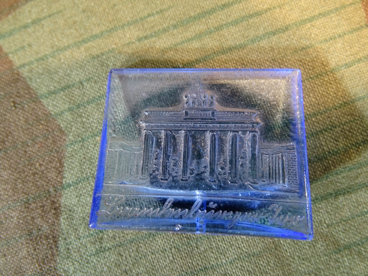 WHW,1.Reichsstrassensammlung September 1942, " Deutsche Baudenkmäler " " Brandenburger Tor"