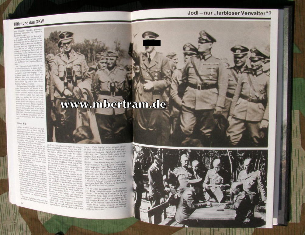 11240-9 Hitlers Generale und ihre Schlachten, 1978, 248 S., zahlr Abb.