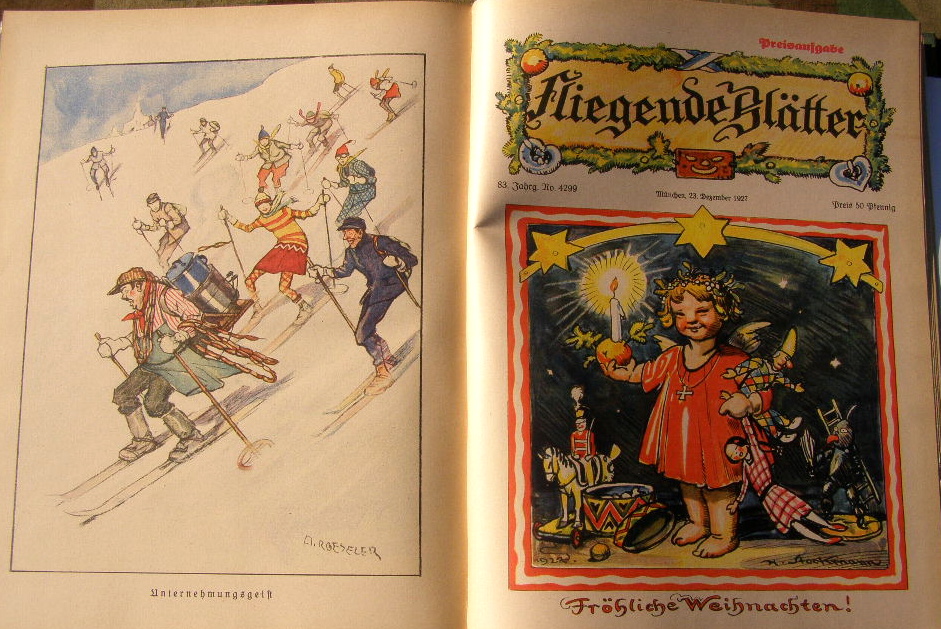 5969-8 Fliegende Blätter, Ausgabe 4274-4299, Band 167 , 1927