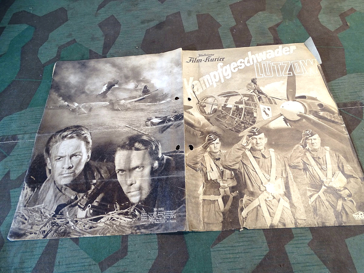Film-Kurier, Kino Programmheft 1941, Kampfgeschwader Lützow. 