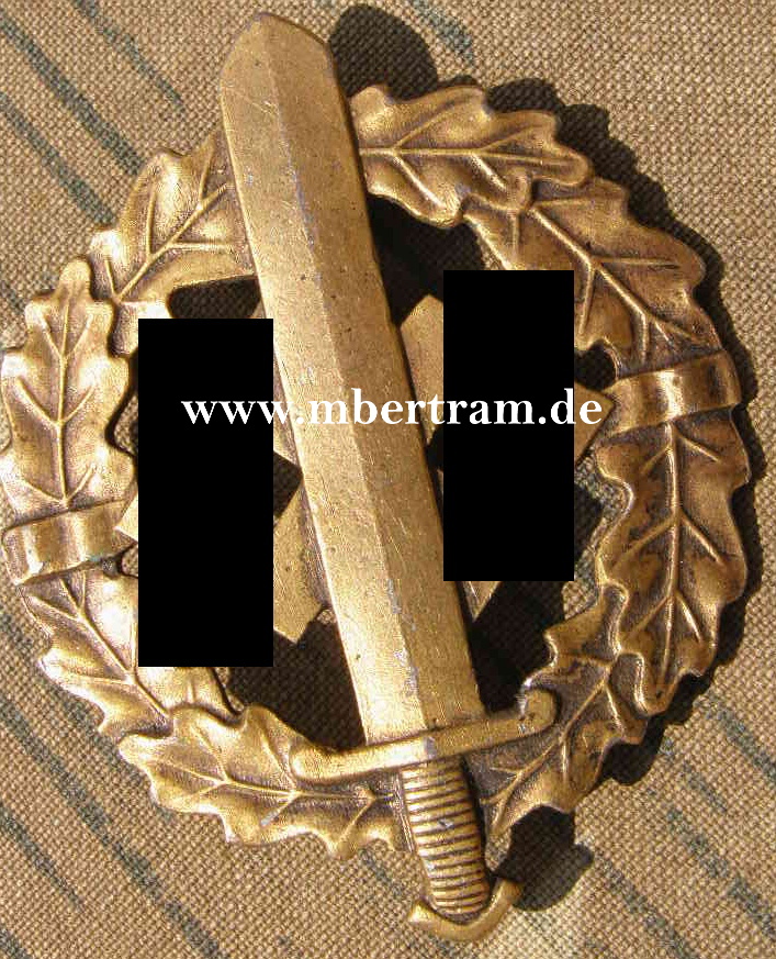 SA Sportabzeichen Bronze, Typ 1, Hst. Lauer