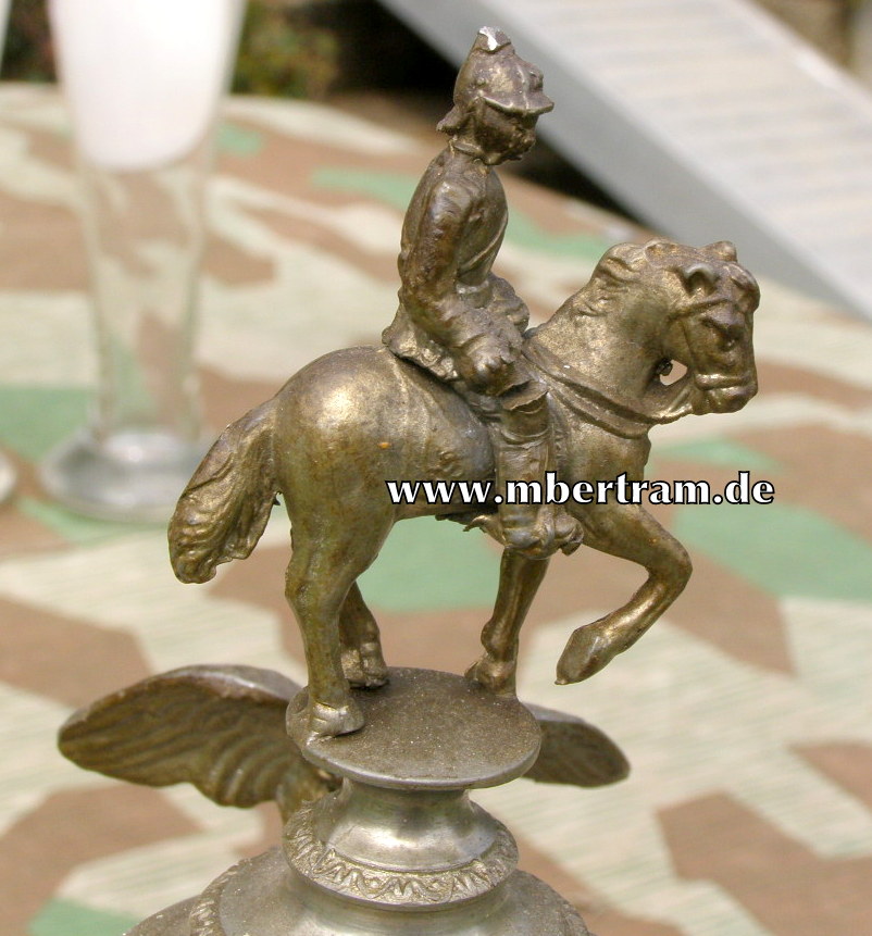 11279-22 Krug, Gläser: 4.Esk. Jäger z.Pferde No.4 Graudenz 1908