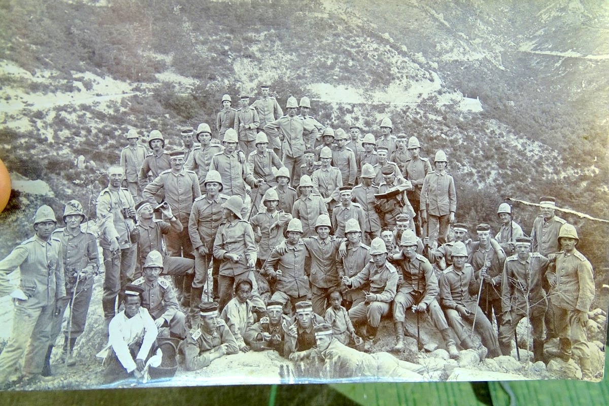 17797-18 Foto Nachlass eines ehem. Angehörigen der kaiserlichen Kolonialtruppe Tsingtau