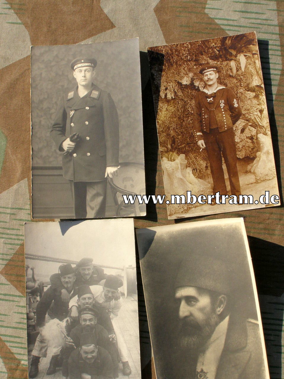 11998-60 Fotos, Dokumente: Preuss./türk. Torpedobootsflotille 1916