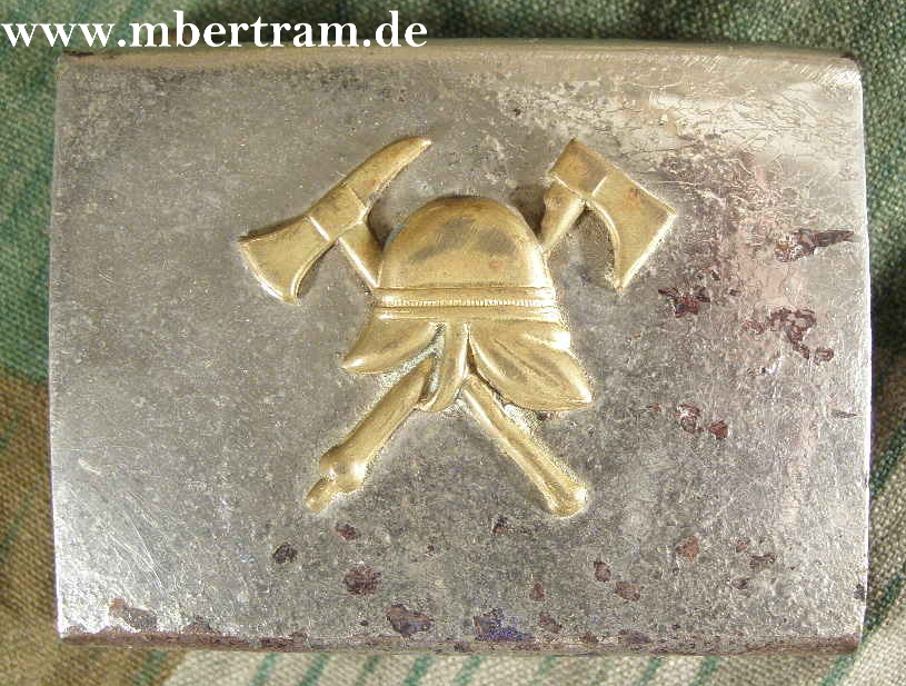 Koppelschloss freiwillige Feuerwehr um 1920-1921