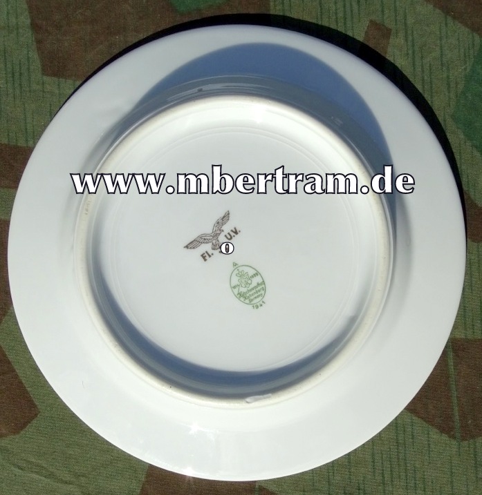 Luftwaffen Essteller, Adler, FL.U.V. Hutschenreuther, 1941