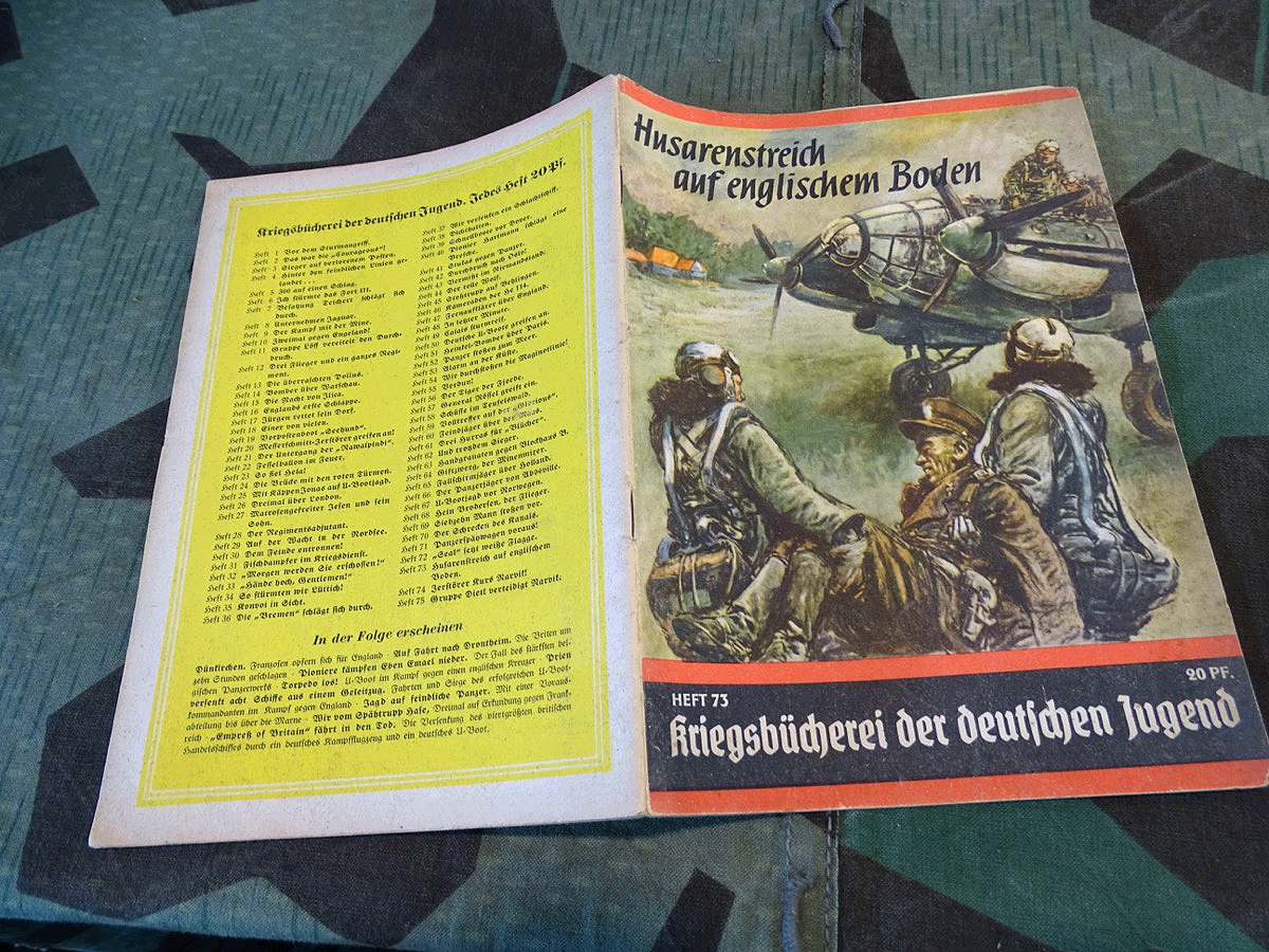 Kriegsbücherei der deutschen Jugend, Heft  73, Husarenstreich auf englischem Boden