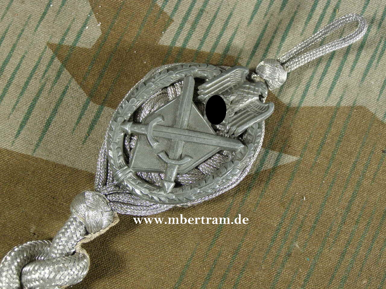 WEHRMACHT Schützenschnur neuer Art 1. Stufe