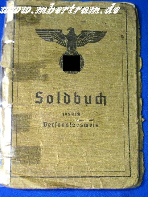 Soldbuch Heimat Kraftfahr Park 8, Verw.Abz.,EK2,KvK, Ostm.