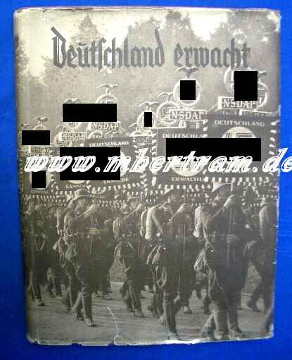 "Deutschland Erwacht". Schutzeinband, Bilderd. Altona 1933