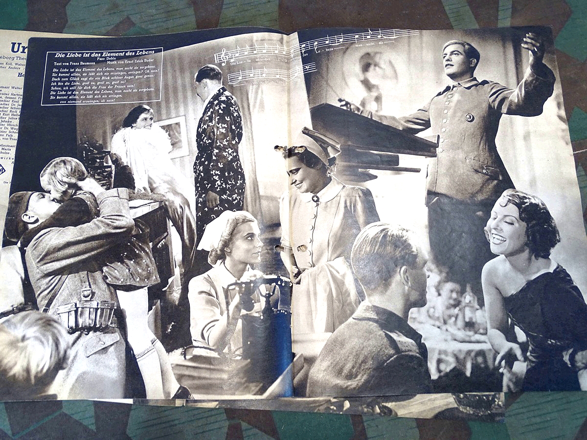 Film-Kurier, Kino Programmheft, Urlaub auf Ehrenwort, 1937