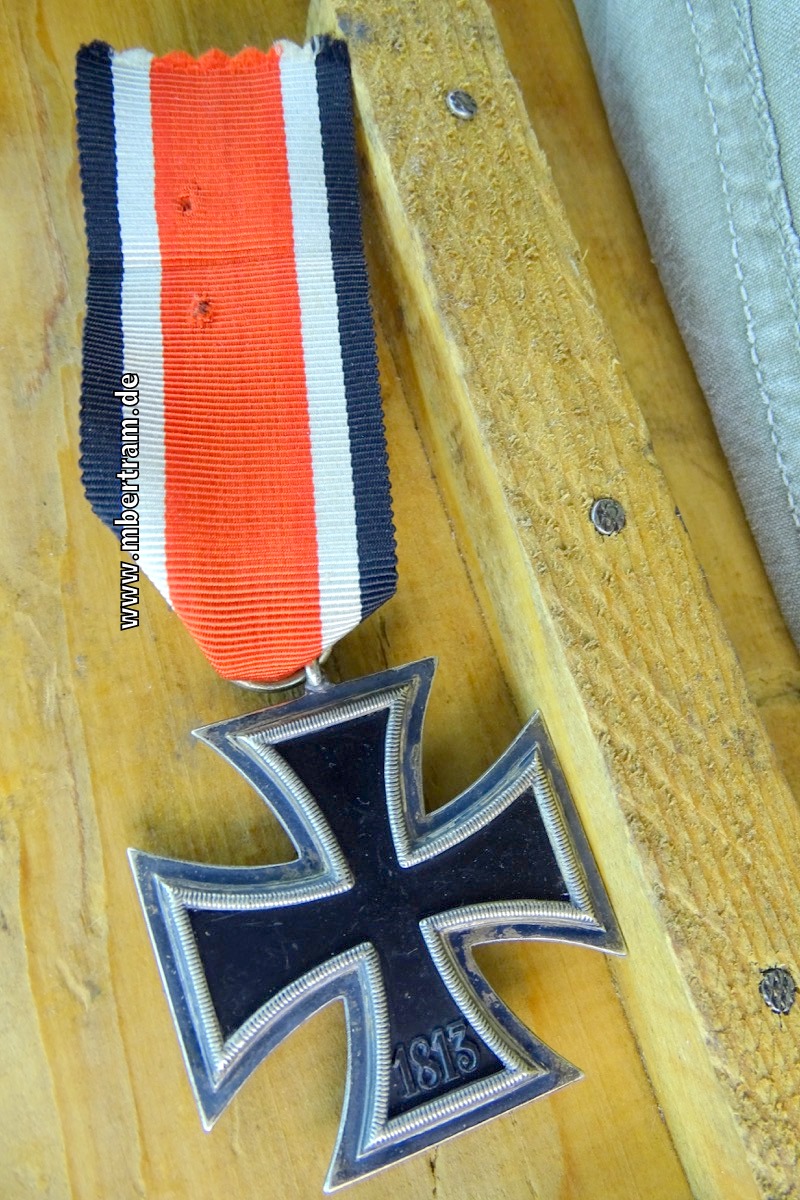 Eisernes Kreuz 1939 2. Klasse, ohne Hersteller im Ring, schöner Zustand