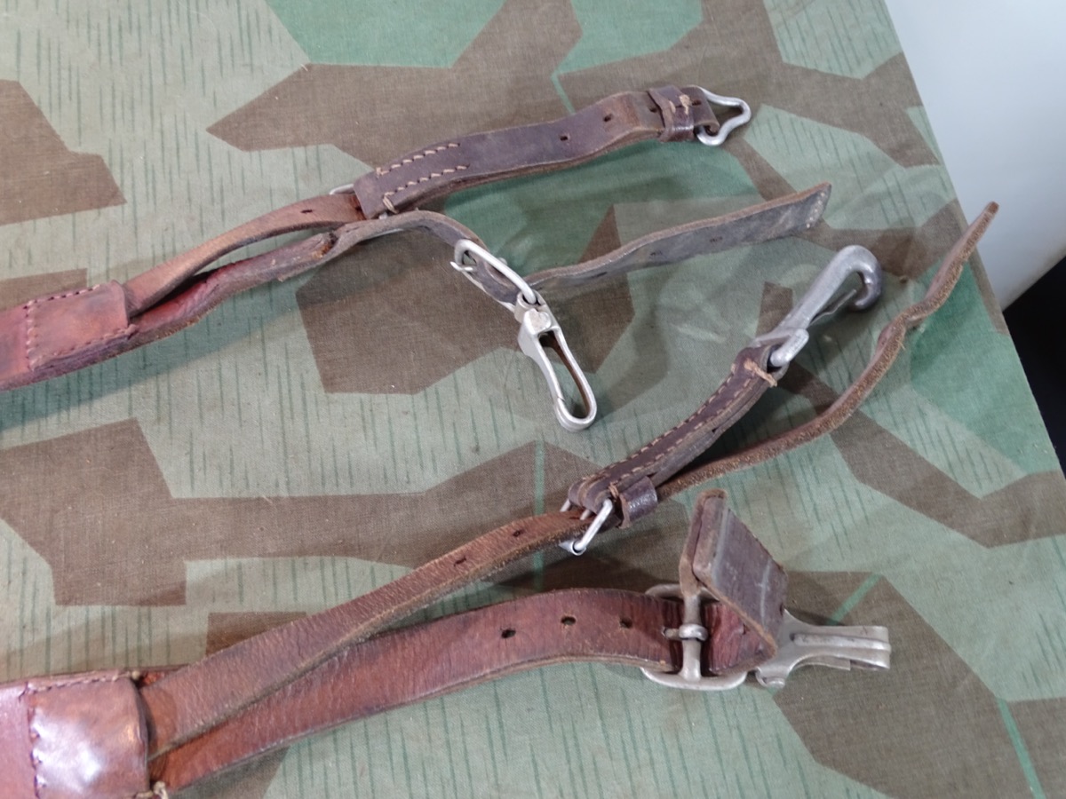 Blaugrauer Luftwaffen Rucksack mit kpl. Beriemung LBA 1937