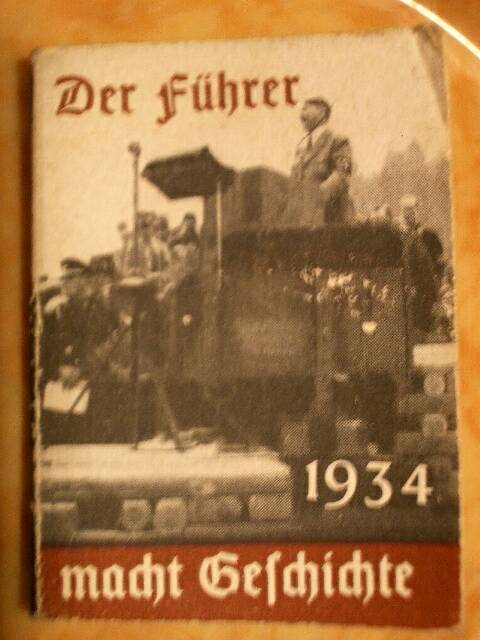 WHW Heftchen: "Der Führer macht Geschichte" 1934"