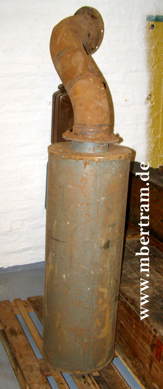 10511-14 Bunker Lüftungsanlage, 1942. 2 riesige Filter, Pumpe...