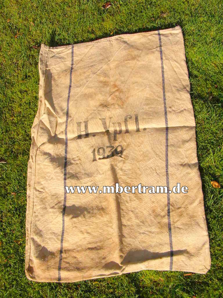 Heeres Verpflegungssack, "H. Vpfl.,1939 u. Adler, Z3