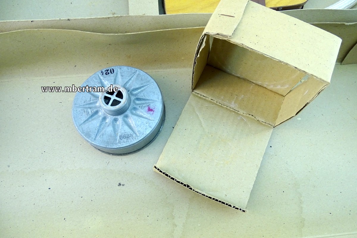 13511-155a7aecff7bdf2 Komplettes Luftschutz Gasbettchen in Originalkarton mit Zubehör