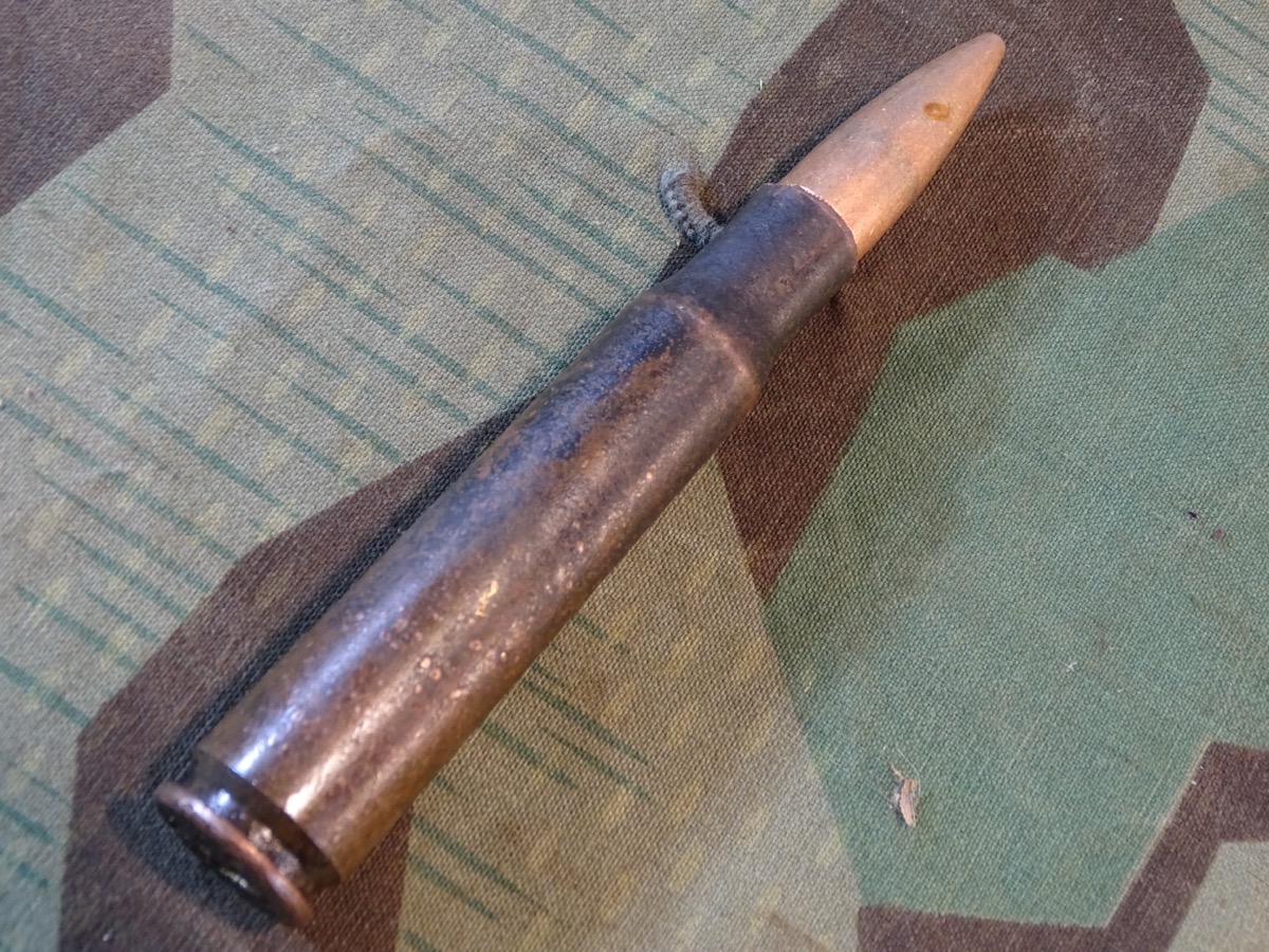 Alliierte Flugzeug Deko Bordwaffen Munition,  schweres 13,2mm MG,  S L 1942