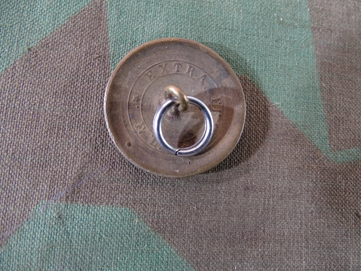Serganten Knopf, Würtemberg, feldgrau ca. 24,5 mm