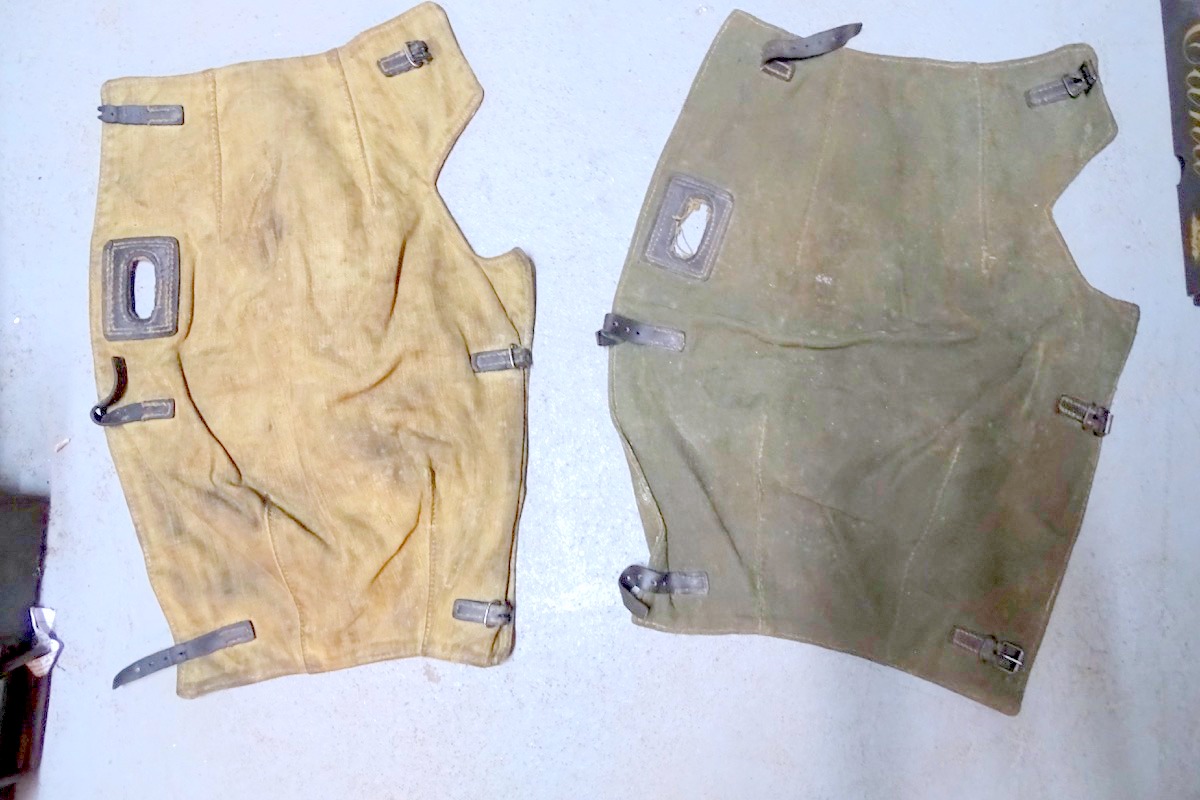 Systemschutz / Abdeckung MG 42/53, stark gebraucht und abgenutzt, Zustand 4-