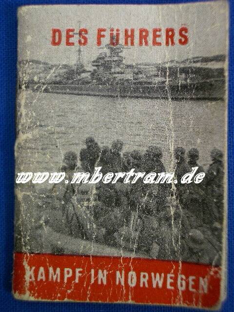 WHW Heftchen: "Des Führes Kampf in Norwegen"