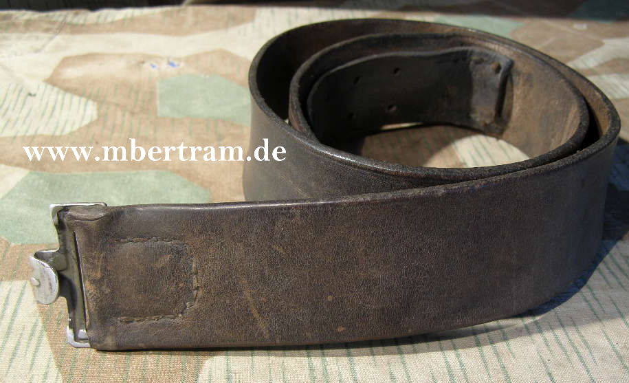 Wehrmacht Koppelriemen, Aluschliesse, 93cm