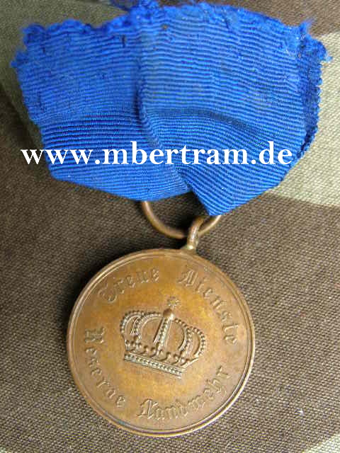Landwehr-Dienstauszeichnung 2. Klasse mit Band