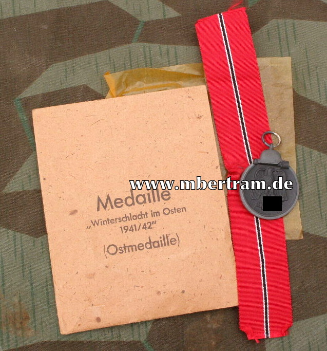 Medaille Winterschlacht im Osten 1941/42, TÜTE