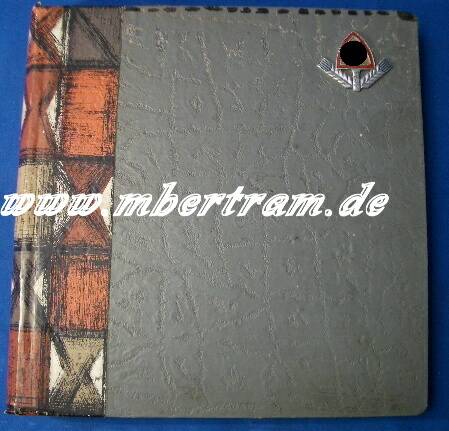 1697-1 RAD/ Luftwaffe Dienstzeitalbum. 128 Bilder.