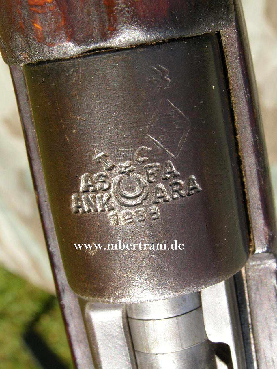 10236-12 türkisches Gewehr 98 von 1938 " Ankara".preuss. Stempel