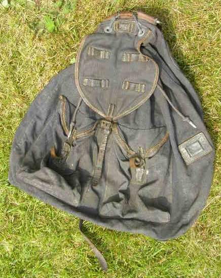 Luftwaffe großer Rucksack "Heinrich Lengner Gera 1942"