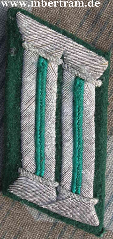 Kragenspiegel Offizier Kradeinheiten der Wehrmacht