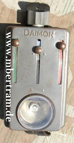 WH Signaltaschenlampe, 3 Farbschieber Daimon