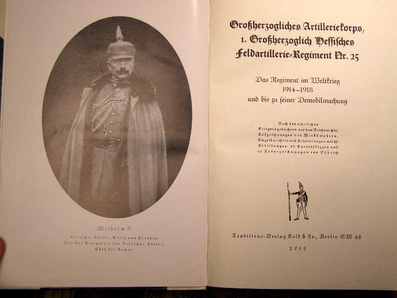 4574-4 Regimentsgeschichte: 1.Grossherz.Hess.F.Art.Rgt.25, 1935