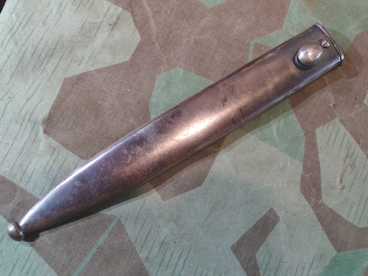 Scheide für spanisches K 98 Mauser Bajonett M 1941 " La Coruna " Scheide für spanisches K 98 Mauser Bajonett M 1941 " La Coruna "