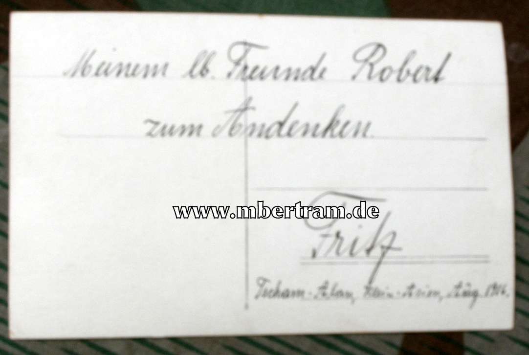 Deutscher Soldat, Tropenuniform, türkei Tscham Alan, 1916