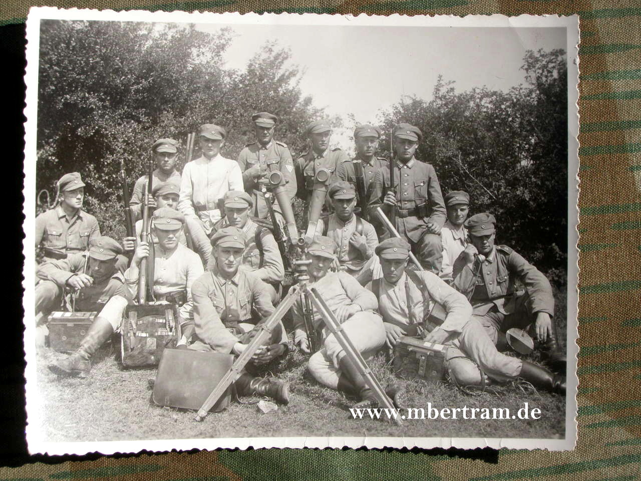 10453-12 9 x GeländeÜbung, Reichswehr, 4. ( Mg) Kp. Inf. Rgt. 15