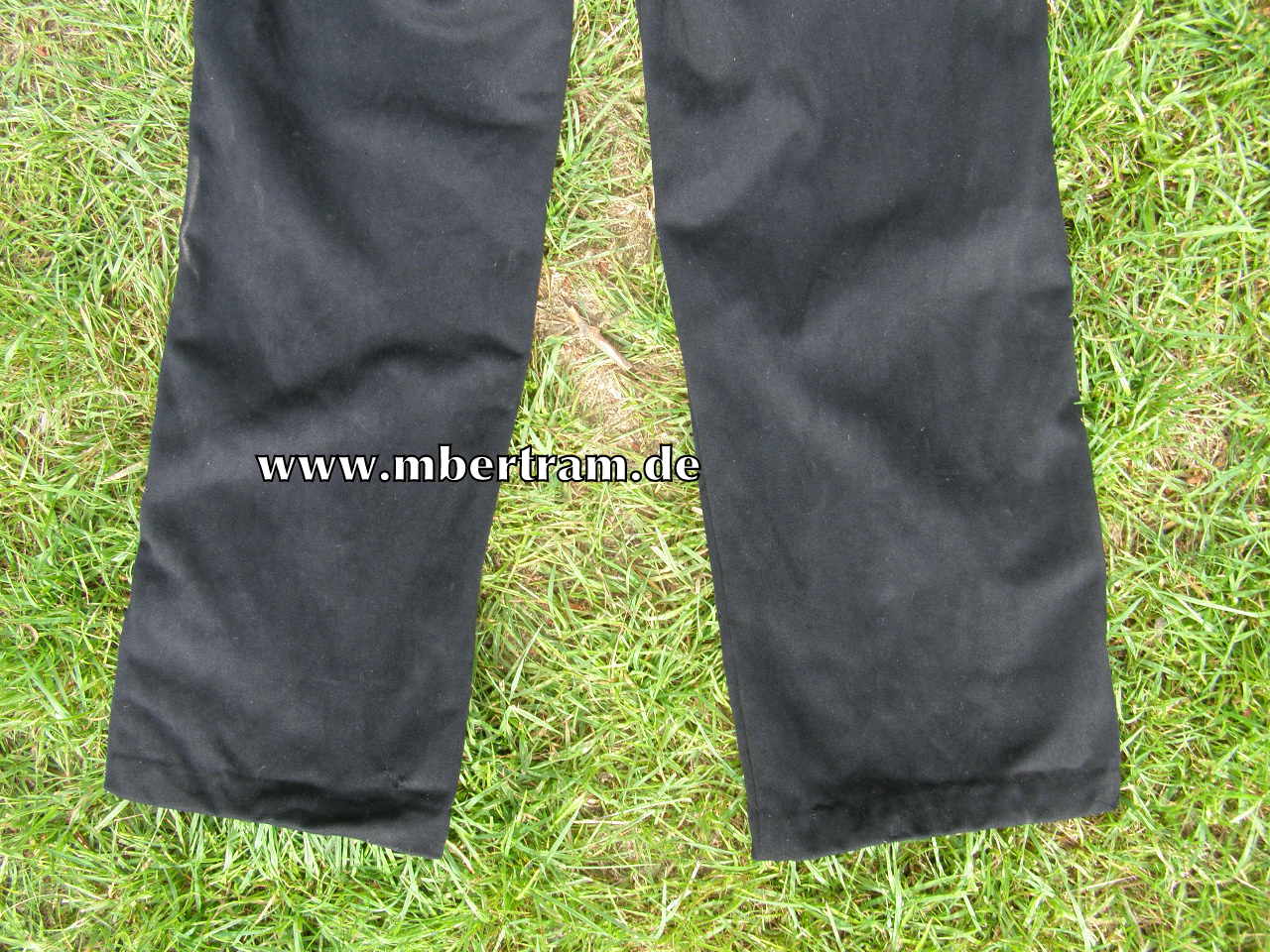 11333-6 Schwarze lange Hose für Offiziere, um 1910.