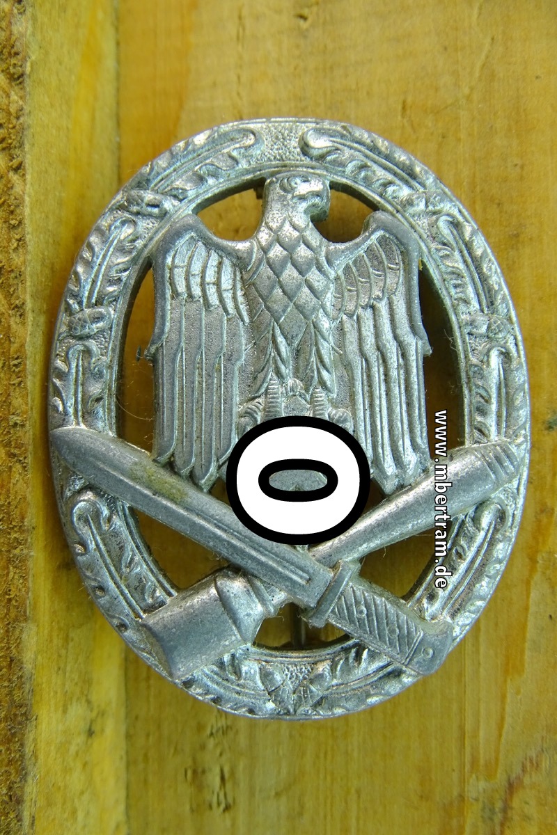 Allgemeines Sturmabzeichen, 4-Rivet 1.27.1,  Selten ",  Selten