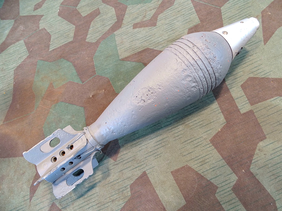 2. Weltkrieg Deko M43 Munition für US 81 mm Granatwerfer