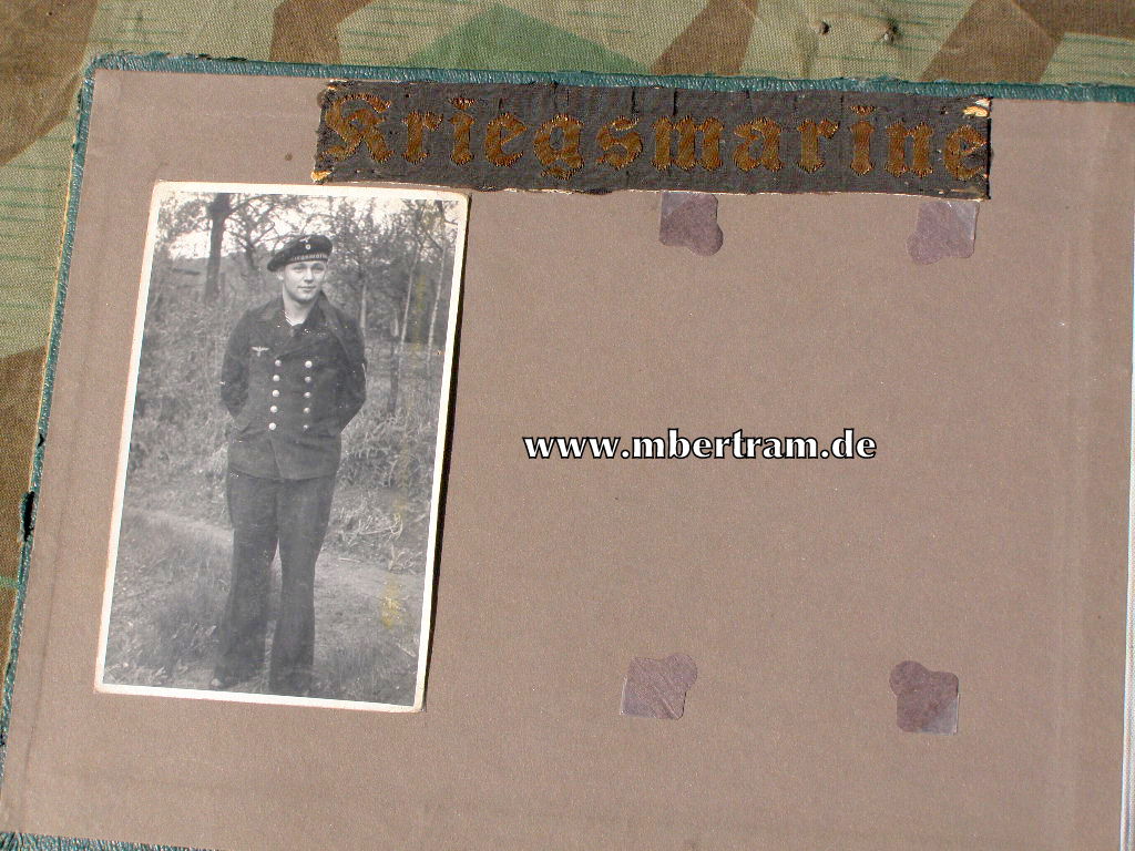 13620-3 Dienstzeit Fotoalbum U 552, Kommandant Erich Topp SELTEN !
