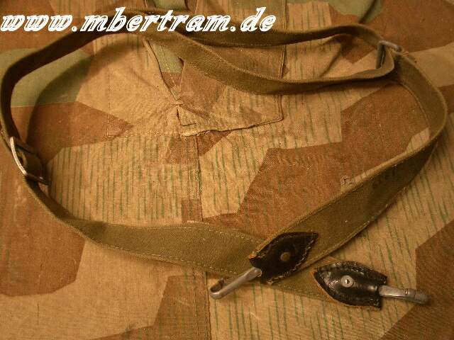 Waffen SS oder Wehrmacht Brotbeutel Riemen