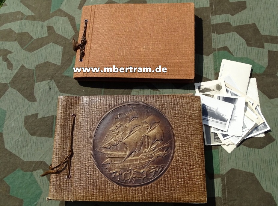 2 Fotoalben Bahnschutz Frankr. / WH Ostfeldzug, 154 Inf. Div. ca. 392 Fotos