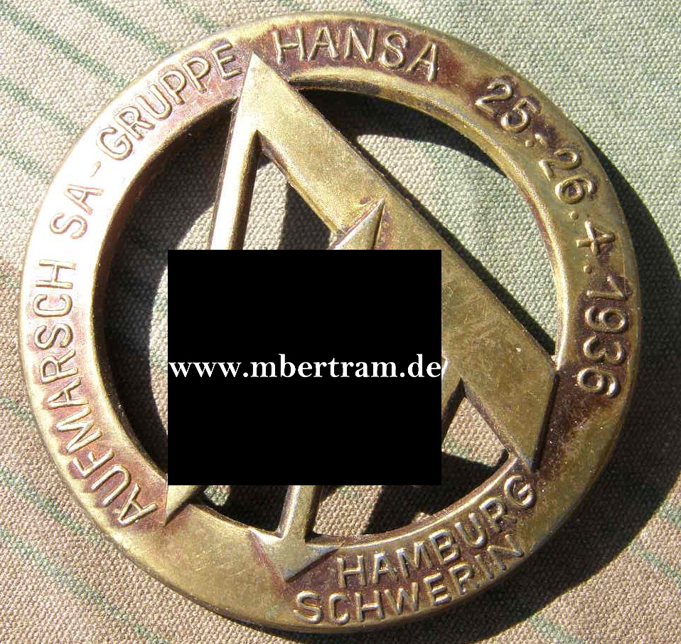 SA - Aufmarsch SA-Gruppe Hansa 25.-26.4.1936 HH Schwerin